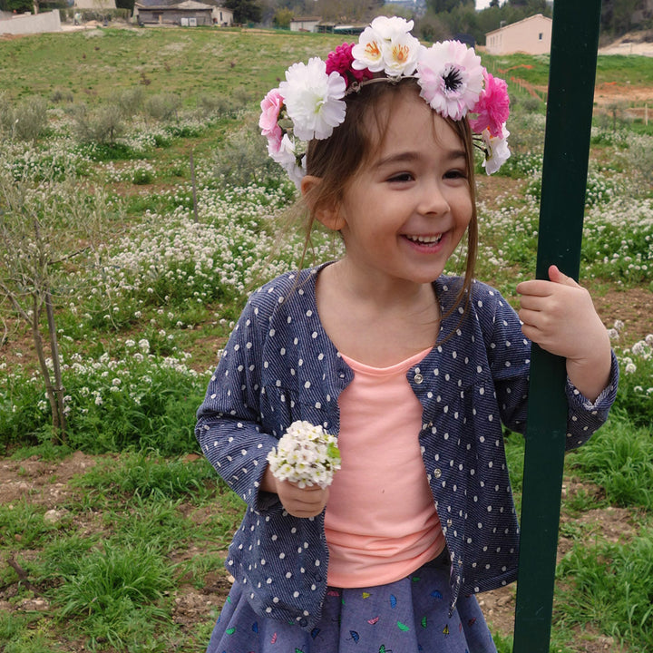 Patron PDF enfant Veste Camille 6/12 ans