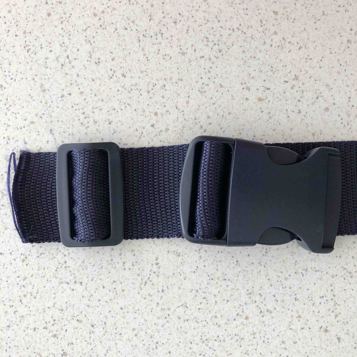 Boucle clip + courroie 40 mm marine
