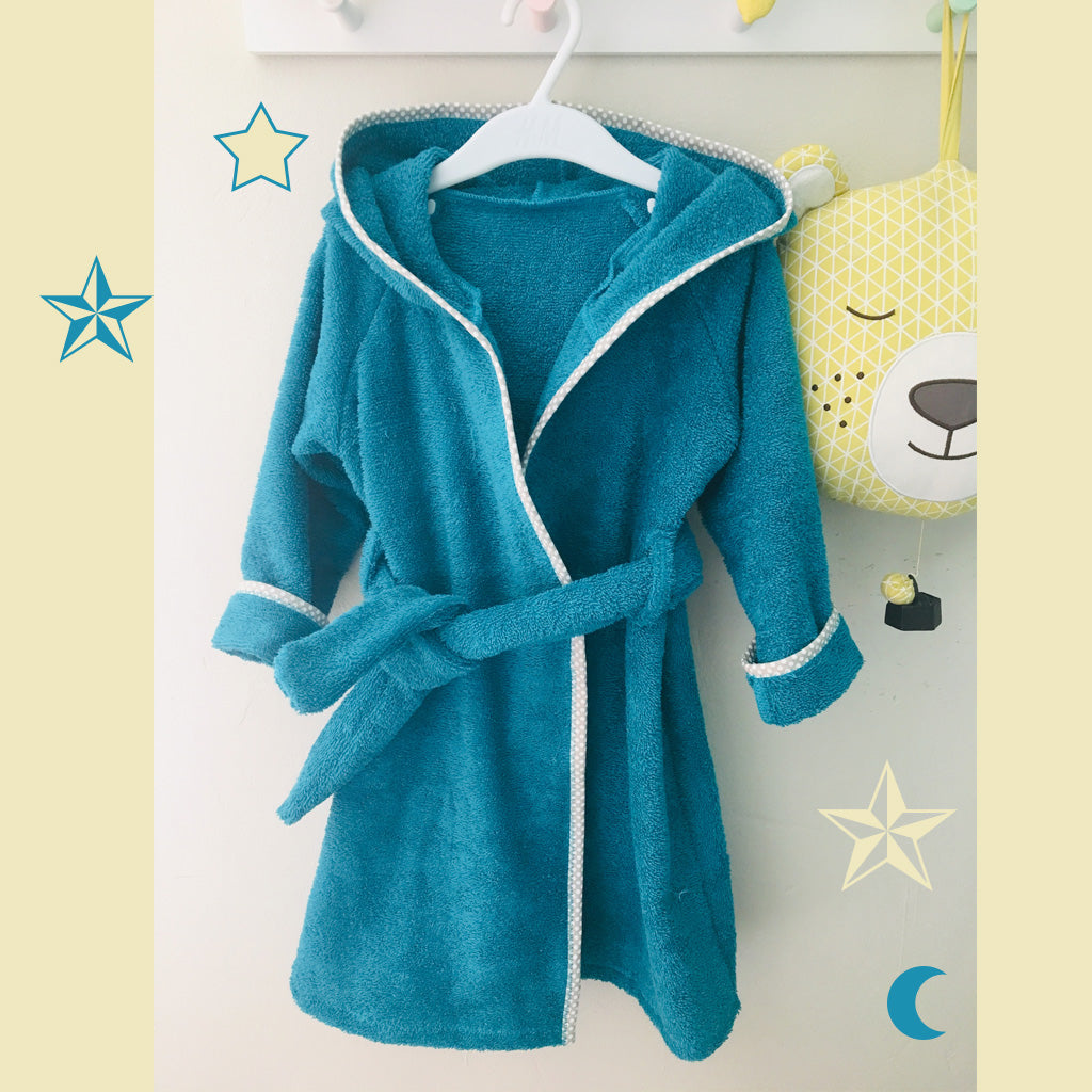 Patron Ancien Herbillon LE 30157 - Peignoir Sortie De Bain Fille 9 Ans - Occasion