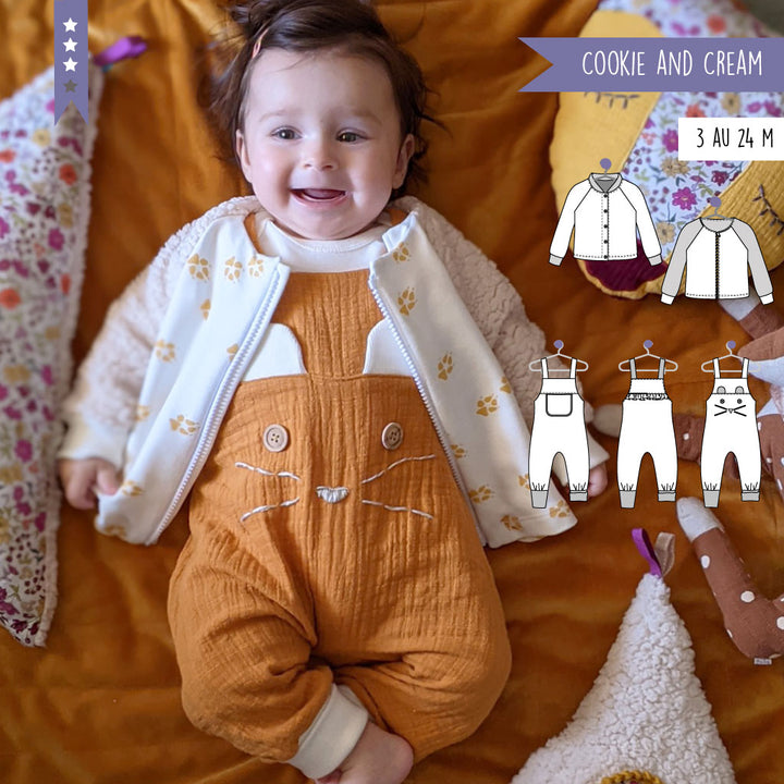 patron ensemble bébé naissance
