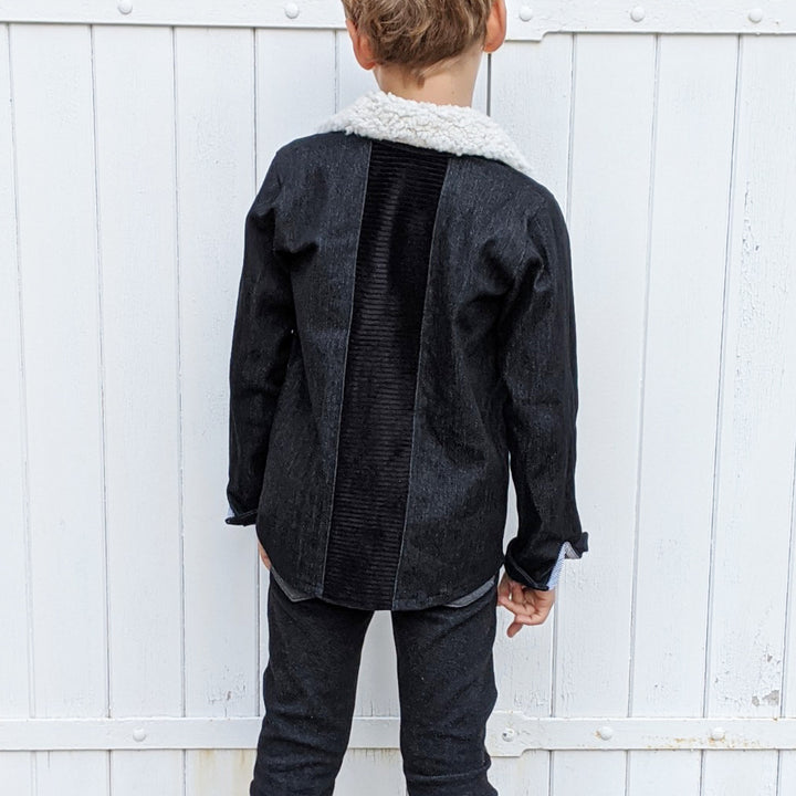 Patron Chemise, Sur-chemise et Robe Cooper 2/12 ans