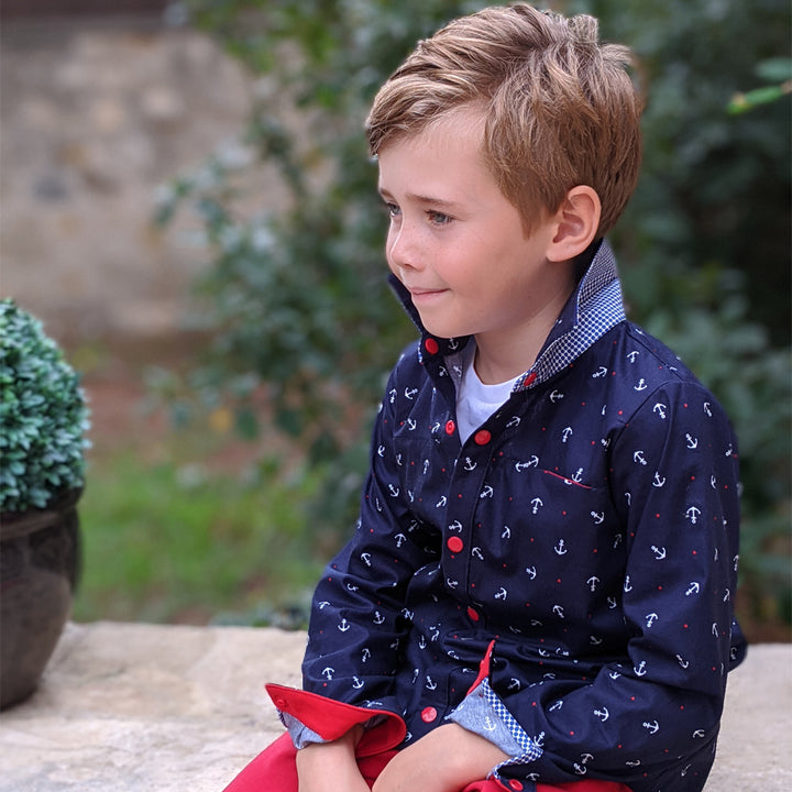 Patron Chemise, Sur-chemise et Robe Cooper 2/12 ans