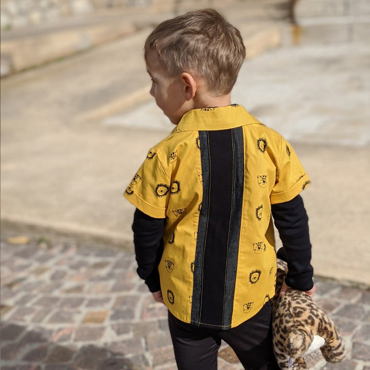 Patron Chemise, Sur-chemise et Robe Cooper 2/12 ans