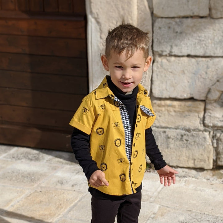 Patron Chemise, Sur-chemise et Robe Cooper 2/12 ans