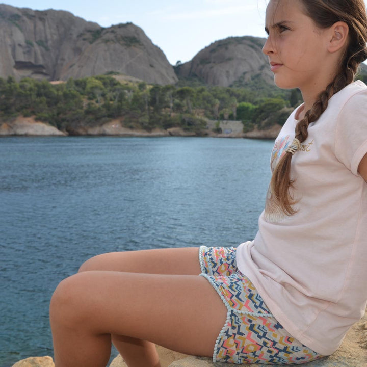 Patron Short fille Elisa 2 au 12 ans PDF