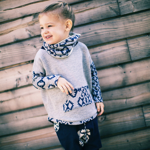 Patron enfant sweat Jules 18/6 ans