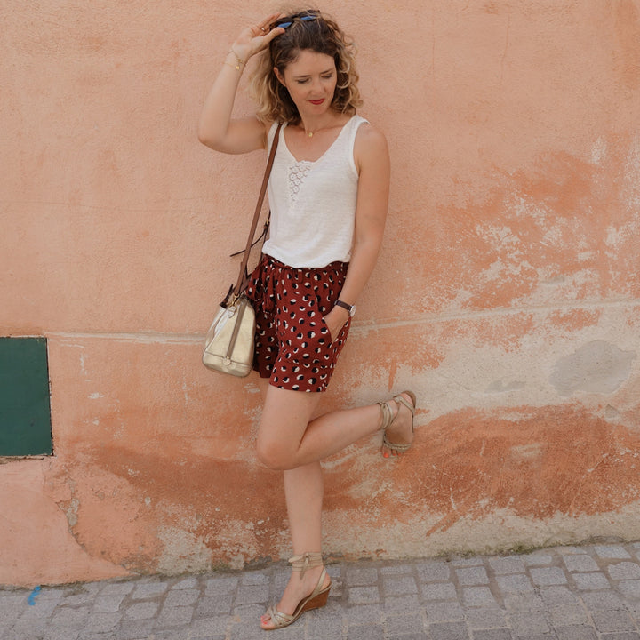 Patron short femme