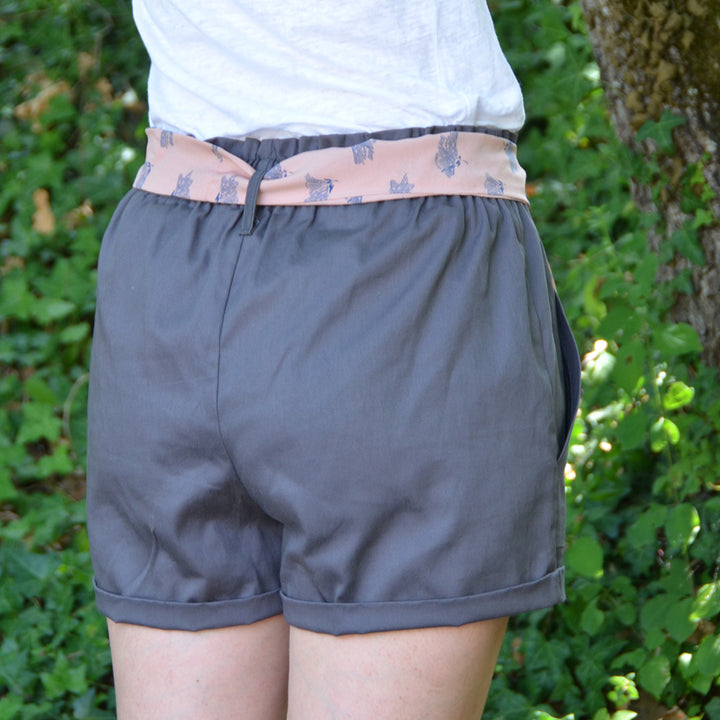 Patron short femme