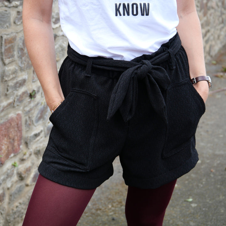 Patron short femme