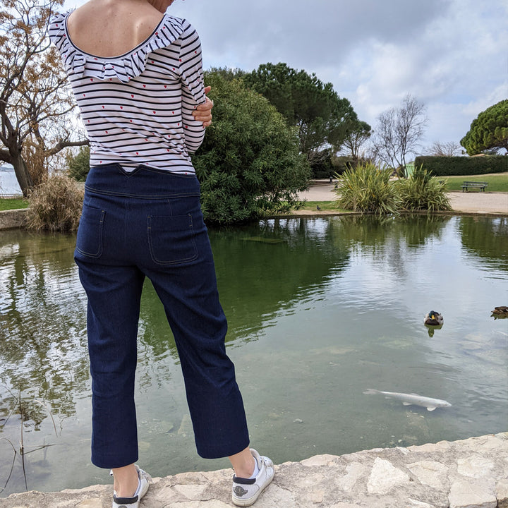 Patron pantalon large femme Inouï