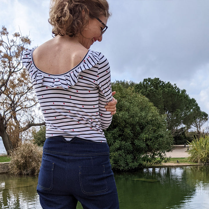 Patron pantalon large femme Inouï