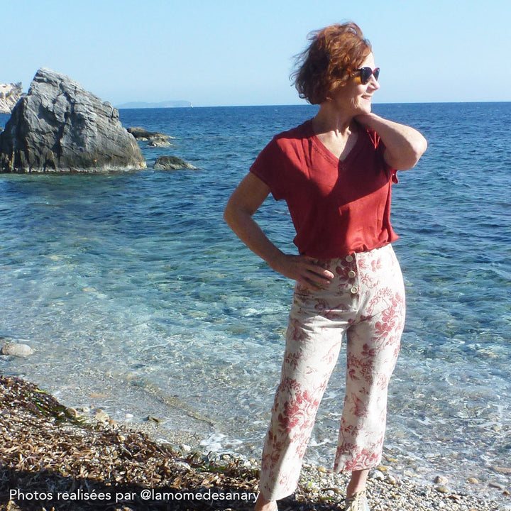 Patron pantalon large femme Inouï