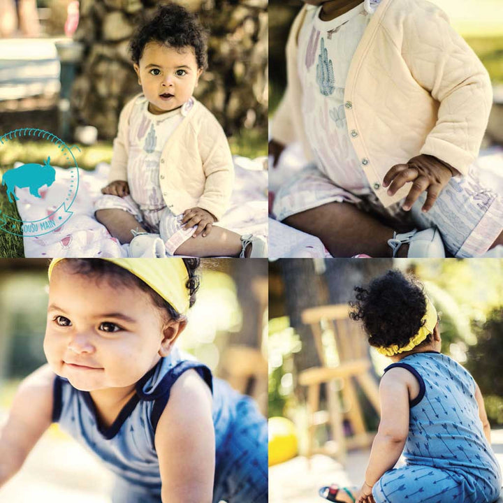 Patron ensemble bébé combinaison et veste