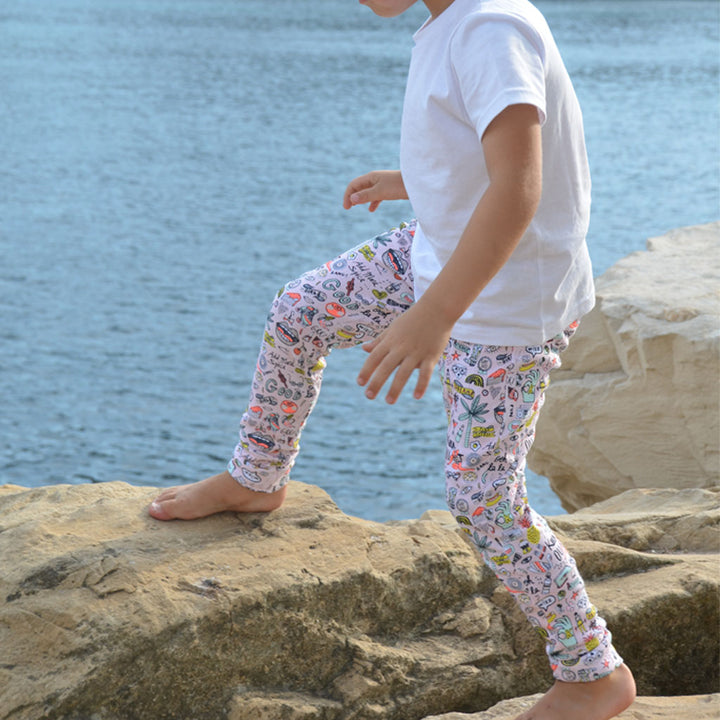 Patron Gratuit Legging fille et legging garçon Calin