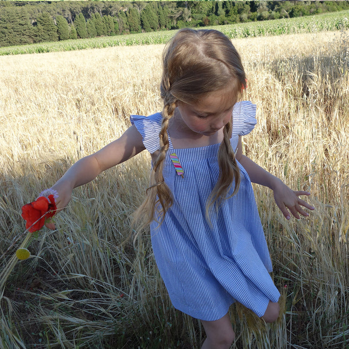 Patron robe blouse fille
