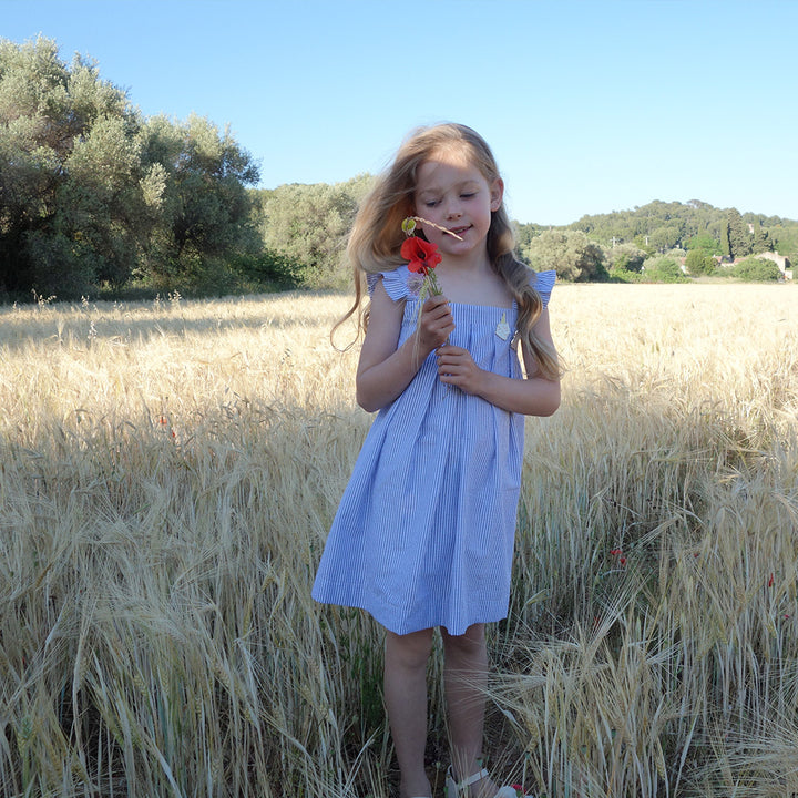 Patron robe blouse fille