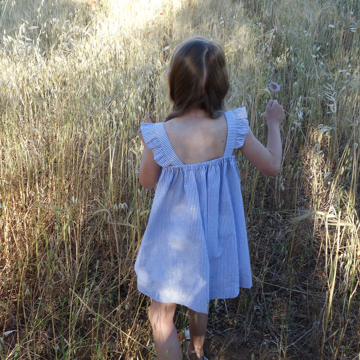 Patron robe blouse fille