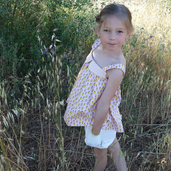 Patron robe blouse fille