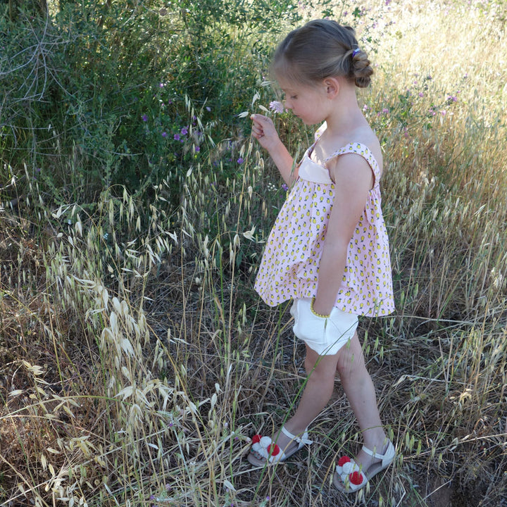 Patron robe blouse fille