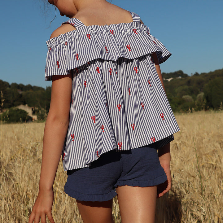Patron robe blouse fille