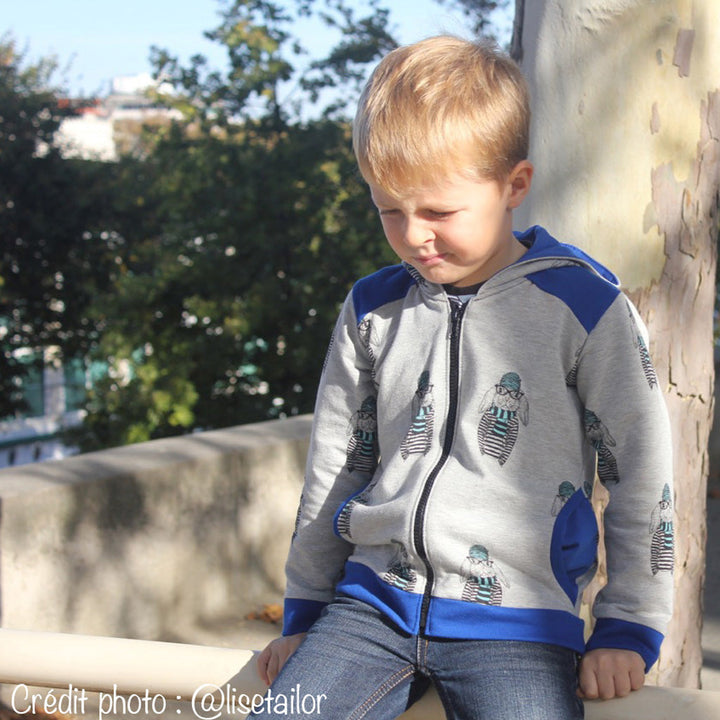 Patron sweat enfant