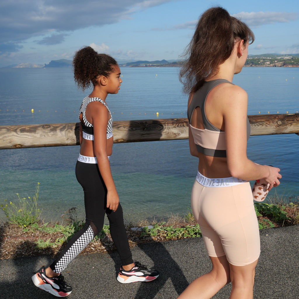 Legging sport ado clearance fille