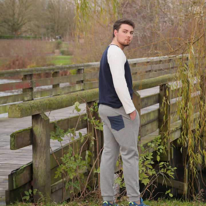 Patron jogging et short homme
