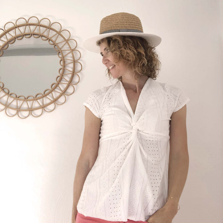 Patron robe et blouse femme enceinte