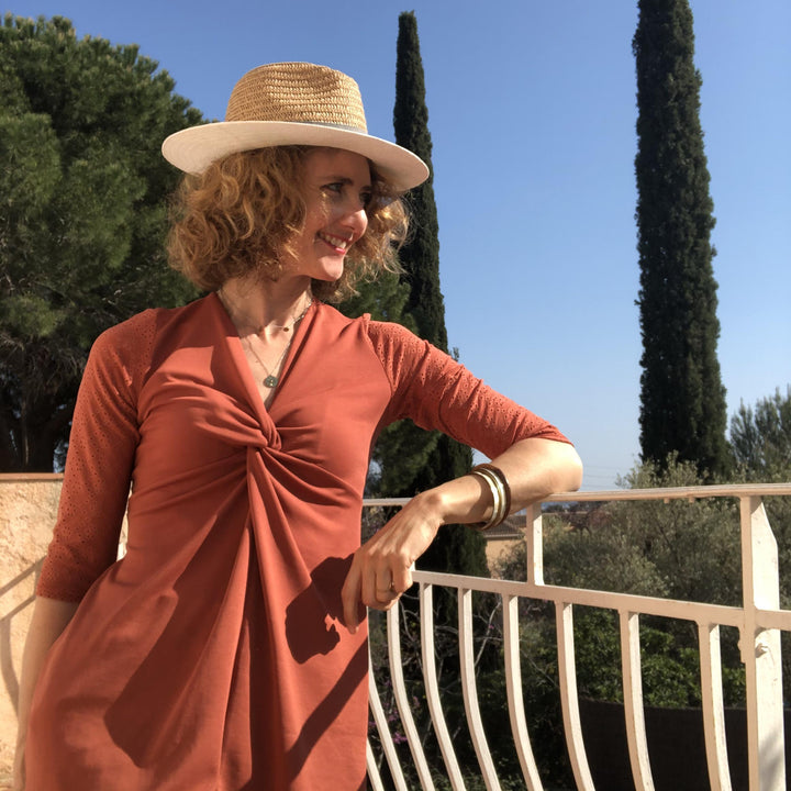 Patron robe et blouse femme enceinte