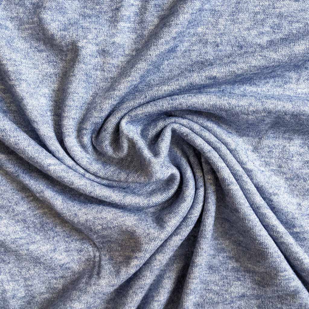 Maille fine bleu chin
