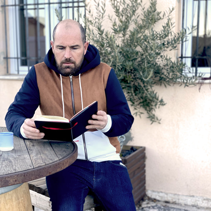 Patron veste zippée Homme