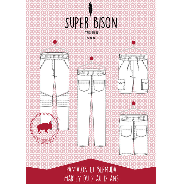Patron Pantalon et Bermuda garçon