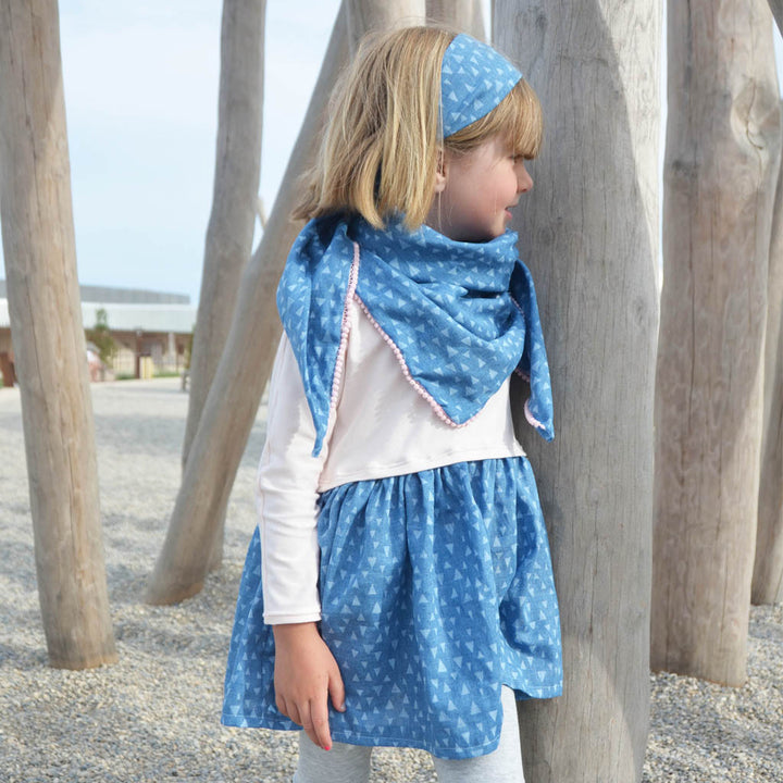 Patron PDF enfant Robe et T-shirt Mila 2 au 6 ans