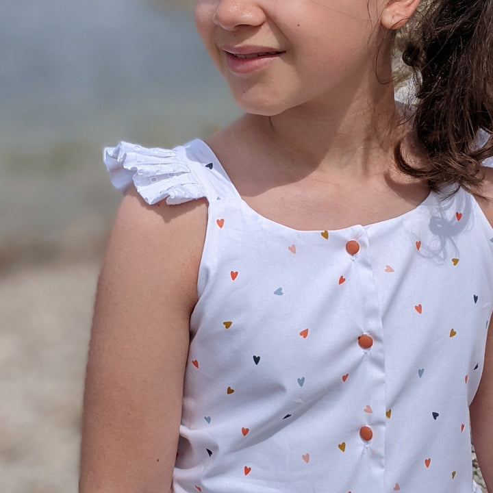 patron robe fille cortège