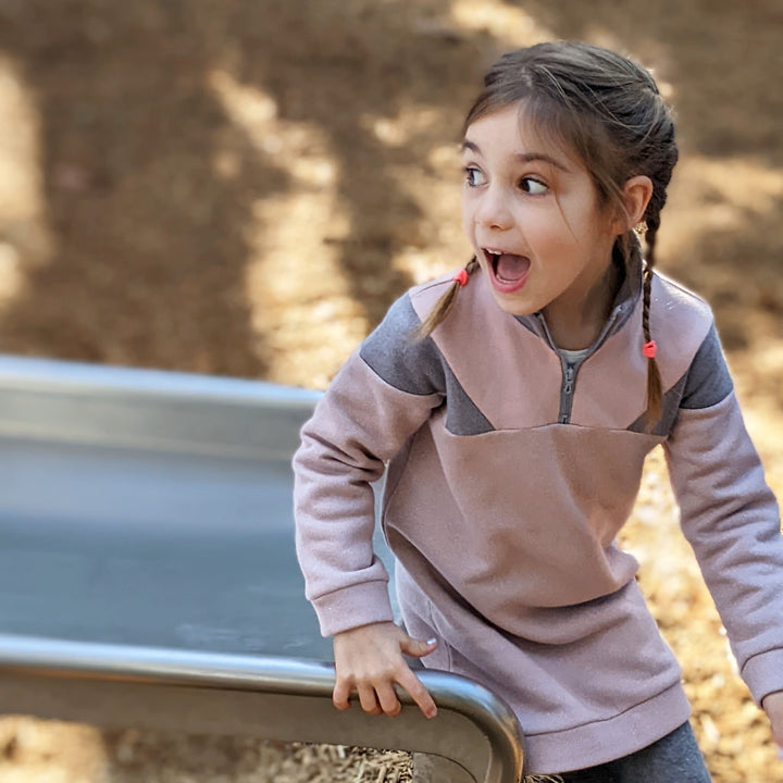 patron sweat et robe enfant