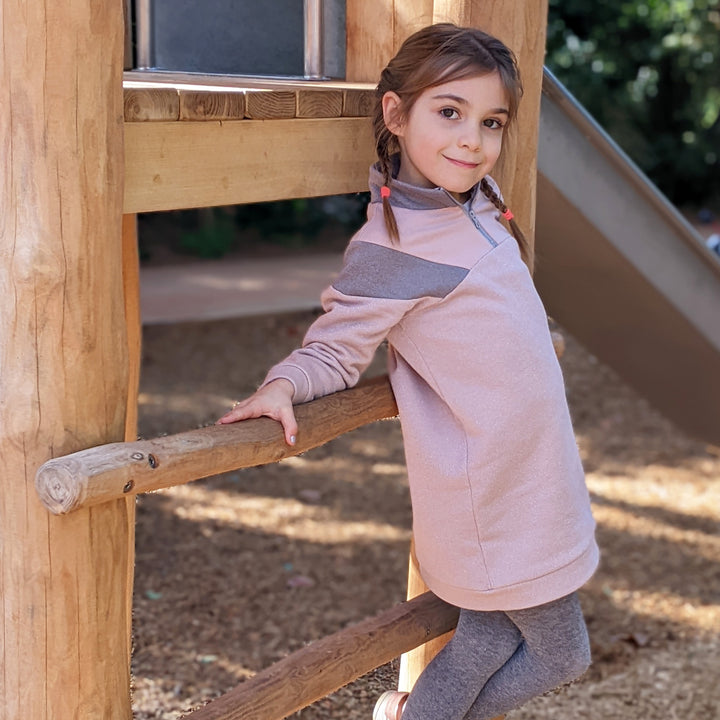 patron sweat et robe enfant