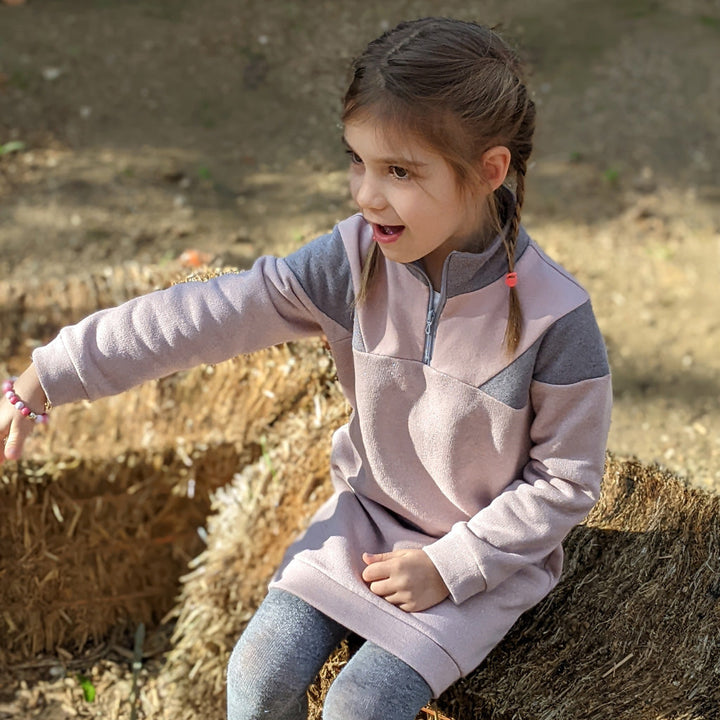 patron sweat et robe enfant