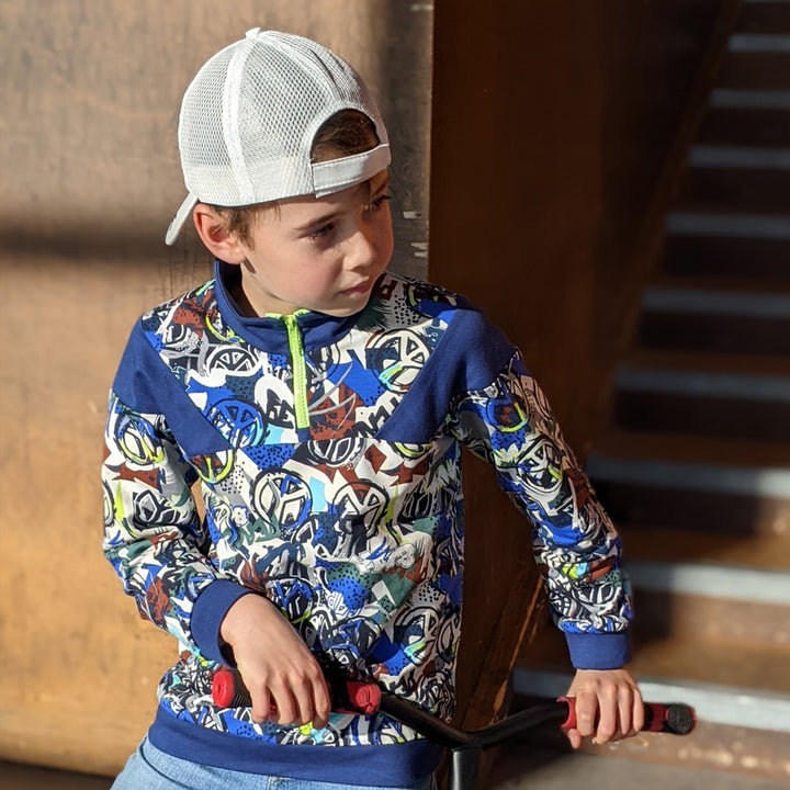 patron sweat et robe enfant
