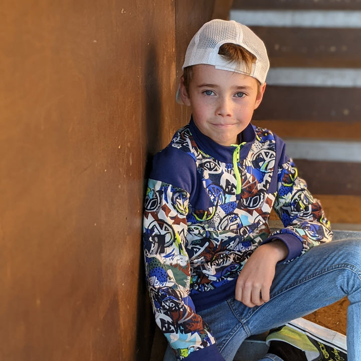 patron sweat et robe enfant