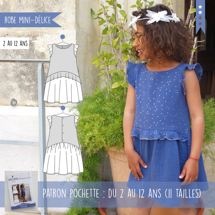 Duo : Patron Femme Délice et Patron Enfant Mini Délice