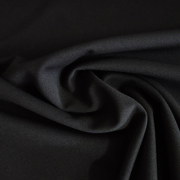 Néoprène crêpe stretch noirNéoprène crêpe stretch noir