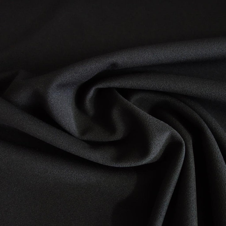 Néoprène crêpe stretch noirNéoprène crêpe stretch noir