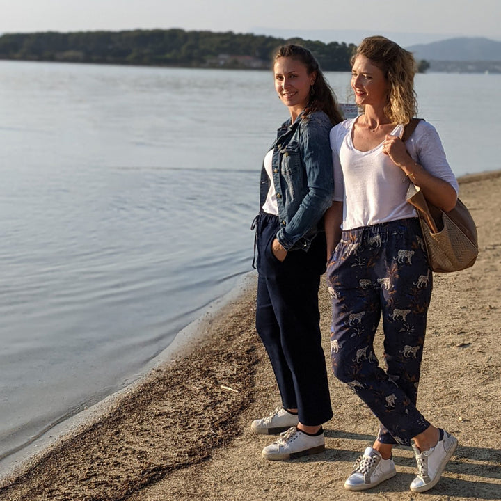 patron pantalon taille élastique