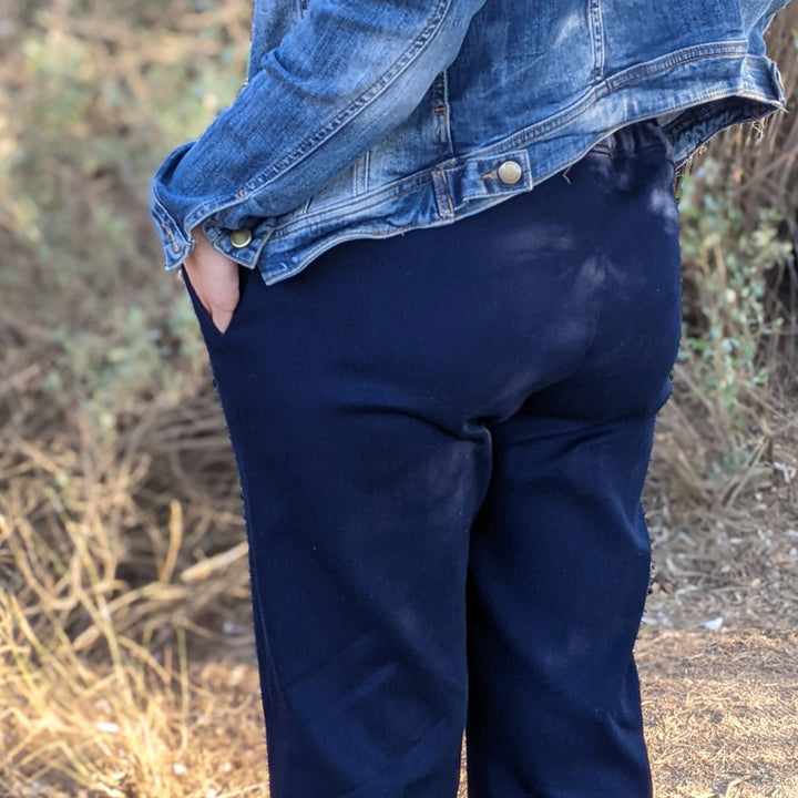 patron pantalon taille élastique