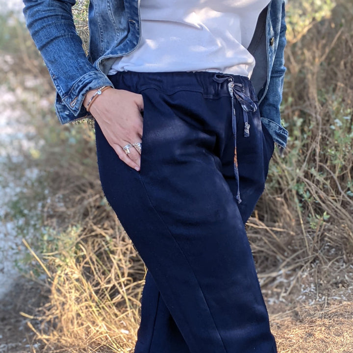 patron pantalon taille élastique