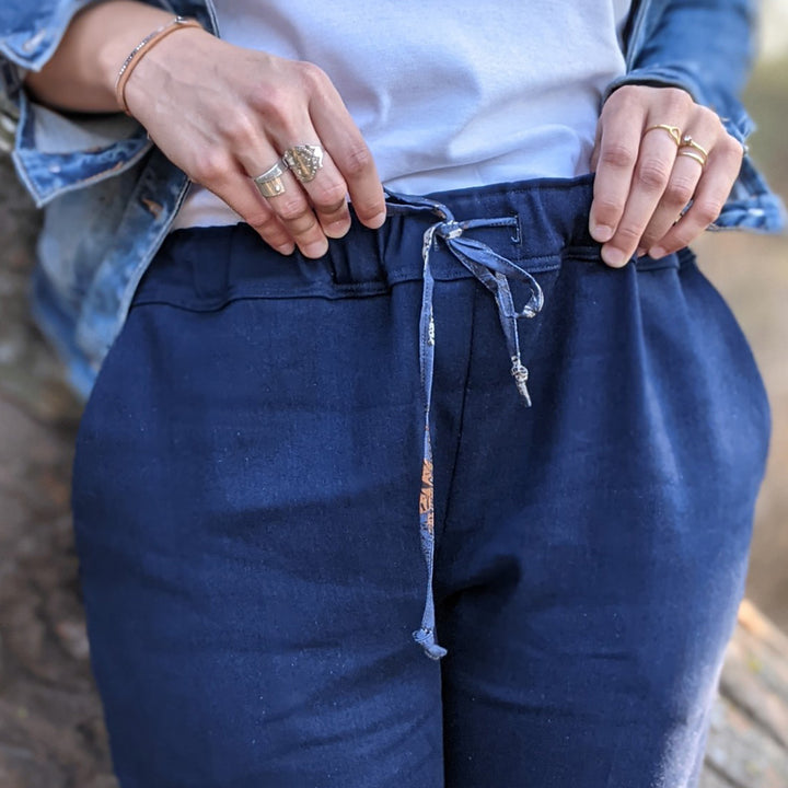 patron pantalon taille élastique