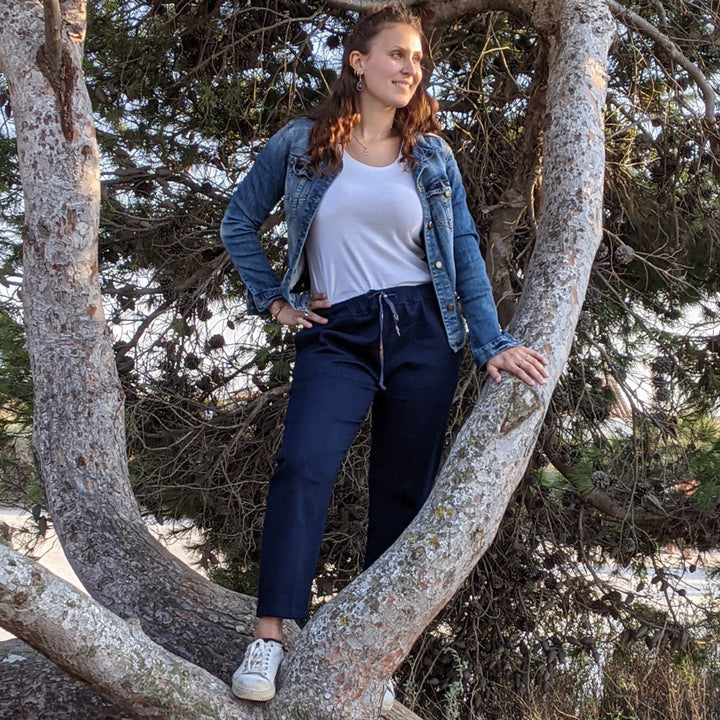 patron pantalon taille élastique