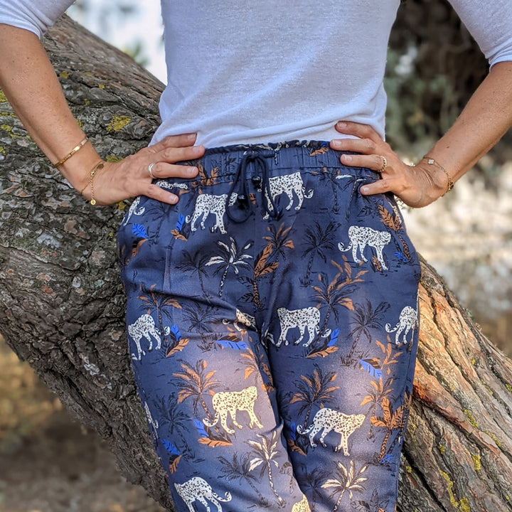 patron pantalon taille élastique