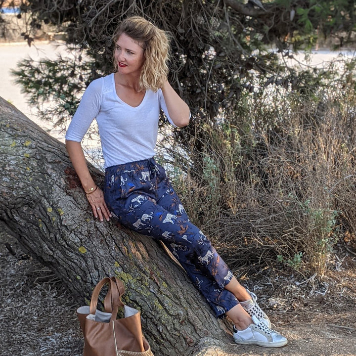 patron pantalon taille élastique
