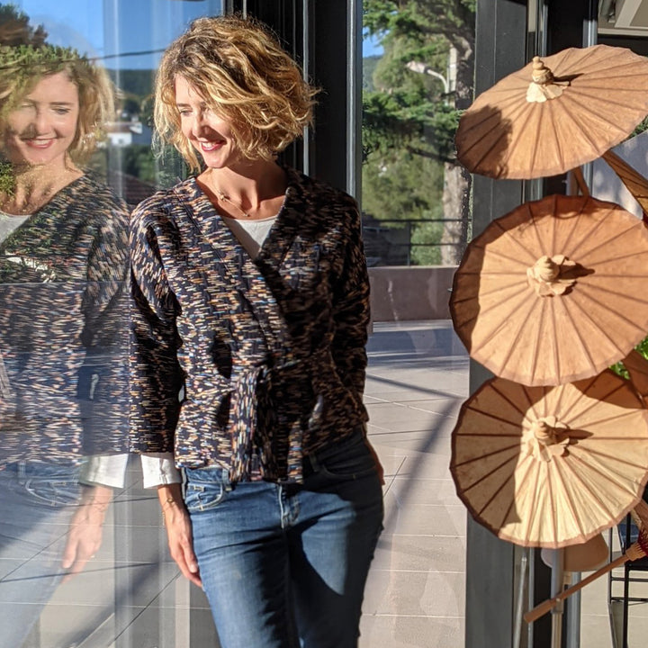 Patron kimono femme